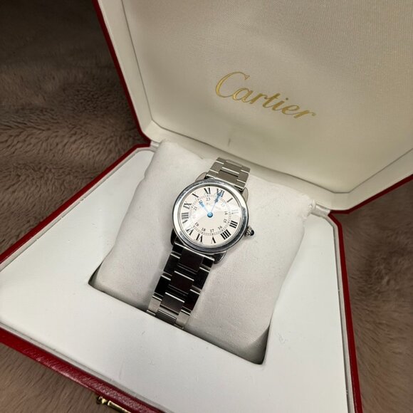 ✨ Cartier Ronde Watch – Full Set, Recently Serviced ✨ - Picture 5 of 7